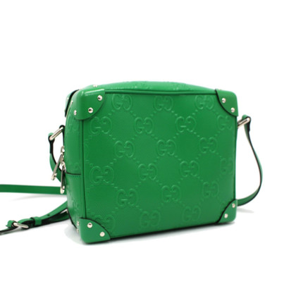 Gucci Clutch Bag Leather in Green