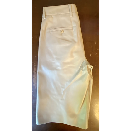 Strenesse Trousers Leather in Beige
