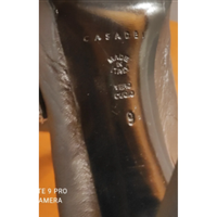 Casadei Pumps/Peeptoes aus Leder in Braun