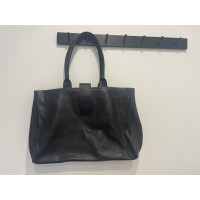 Strenesse Shopper Leather in Black