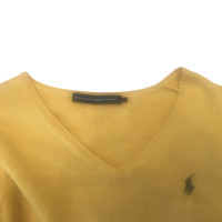 Ralph Lauren Strick aus Wolle in Gelb