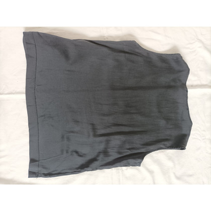 D. Exterior Vest Silk in Black