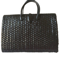 Bally pelle intrecciata Sac