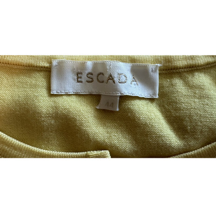 Escada Top Wool in Yellow