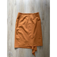 Krizia Skirt Wool in Orange