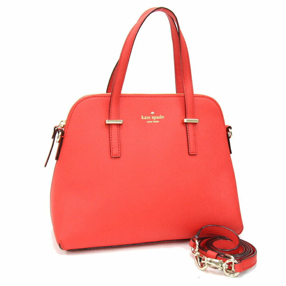Kate Spade Handtasche aus Leder in Rot