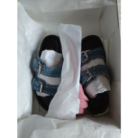 Isabel Marant Sandalen aus Baumwolle in Blau