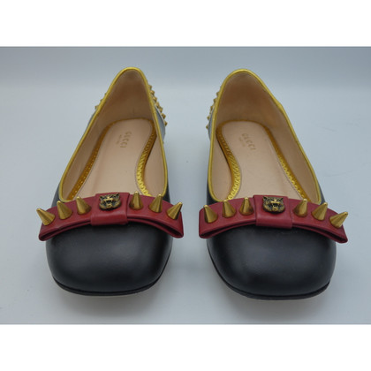 Gucci Slippers/Ballerinas Leather in Blue
