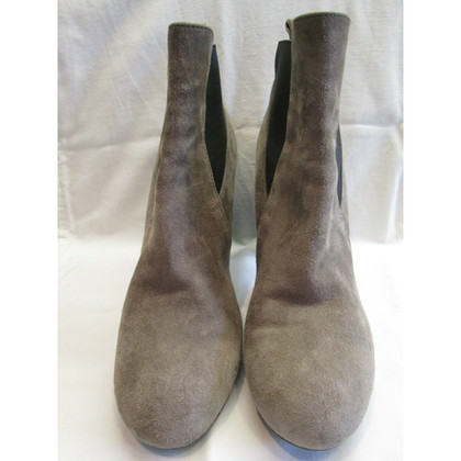 Hogan Ankle boots Leather in Taupe