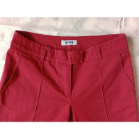 Moschino Hose aus Baumwolle in Rot