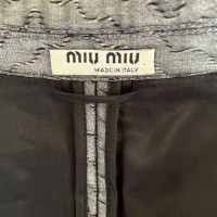 Miu Miu Blazer Silk in Grey