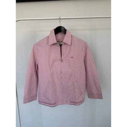 Burberry Jacket/Coat Cotton in Pink