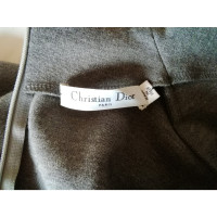 Christian Dior Kleid aus Wolle in Grau