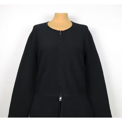 Emporio Armani Jacket/Coat Viscose in Black