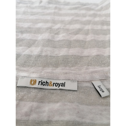 Rich & Royal Top en Coton en Beige