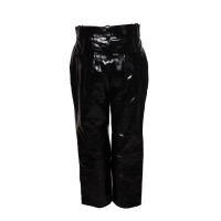 Khaite Trousers Leather in Black