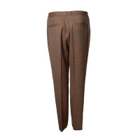 Burberry Trousers Wool in Brown