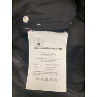 Alexander Wang Paire de Pantalon en Cuir en Noir