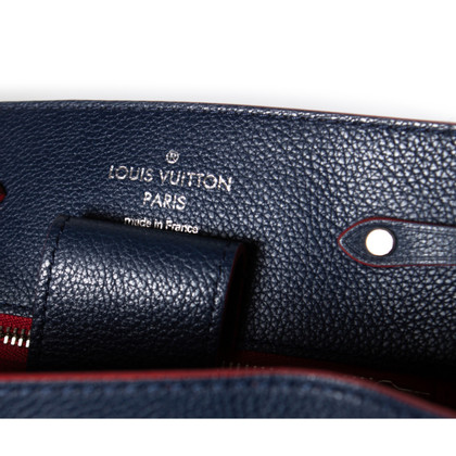 Louis Vuitton Lockme Bucket aus Leder in Blau