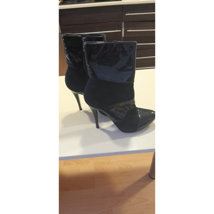 Roberto Botticelli Boots Patent leather in Black
