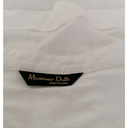 Massimo Dutti Top Viscose in White