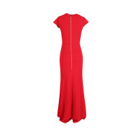 Roland Mouret Kleid aus Viskose in Rot