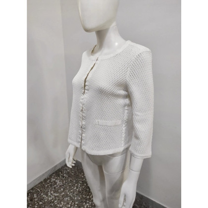 Marella Giacca/Cappotto in Cotone in Bianco