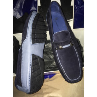 Moreschi Sneaker in Pelle scamosciata in Blu