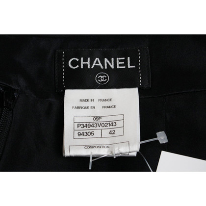 Chanel Jupe en Coton en Noir