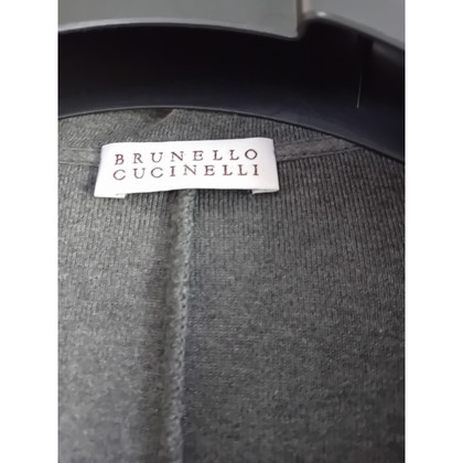 Brunello Cucinelli Top Cotton in Grey