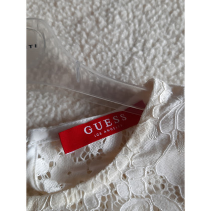 Guess Top Cotton in Cream