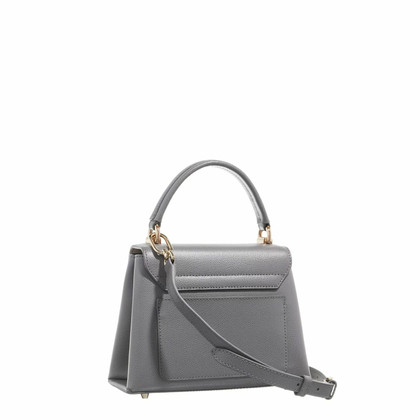 Furla Handtasche aus Leder in Grau