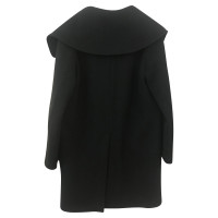Marni Jacke/Mantel aus Wolle in Schwarz