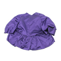 Prada Kleid aus Seide in Violett