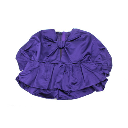 Prada Kleid aus Seide in Violett