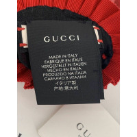 Gucci Guanti in Pelle in Rosso
