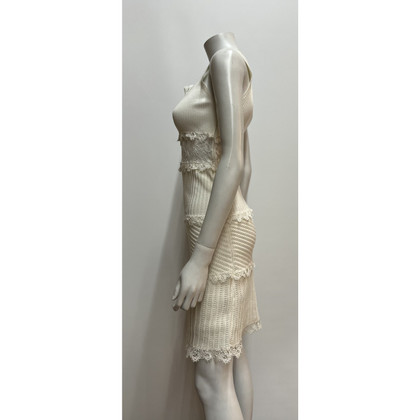 Valentino Garavani Kleid aus Baumwolle in Creme