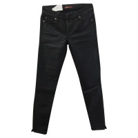 7 For All Mankind Skinny Lederhose