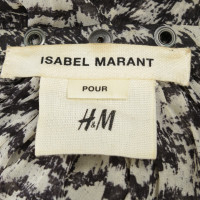 Isabel Marant For H&M Seidenkleid mit Muster