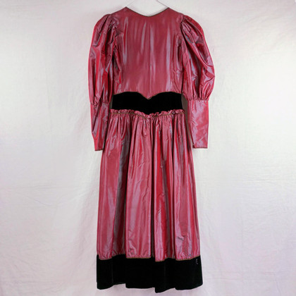 Emanuel Ungaro Dress Silk in Bordeaux