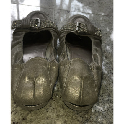 Kennel & Schmenger Slippers/Ballerinas Leather in Grey