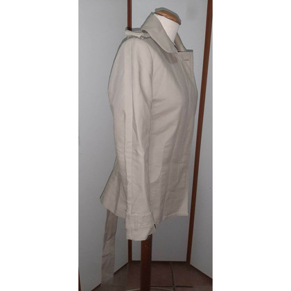Max Mara Jacket/Coat Cotton in Beige