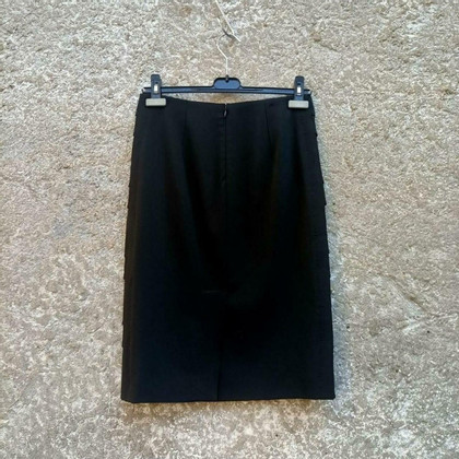 Salvatore Ferragamo Skirt Wool in Black