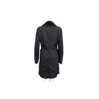 Prada Jacke/Mantel aus Canvas in Schwarz
