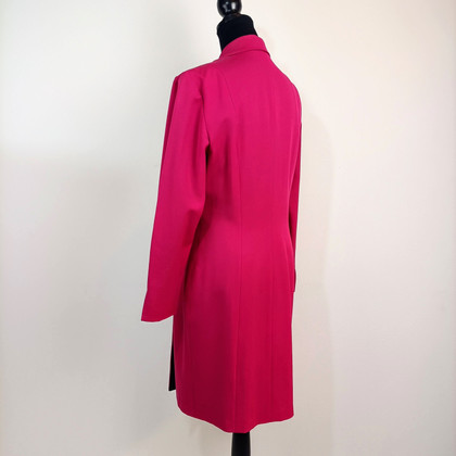 Christian Dior Dress Wool in Pink