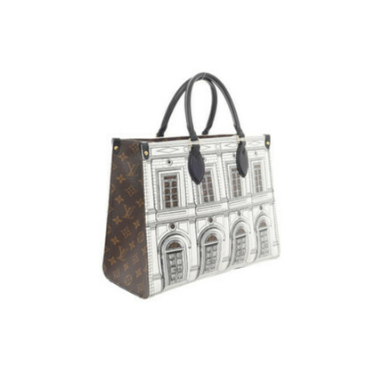 Louis Vuitton Onthego MM Leather in White