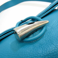 Burberry Shoulder bag Leather in Blue