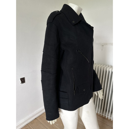 Alexander Wang Pour H&M Jacket/Coat Wool in Black