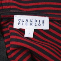 Claudie Pierlot Striped dress in red / black