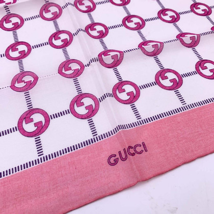 Gucci Scarf/Shawl Cotton in Pink
